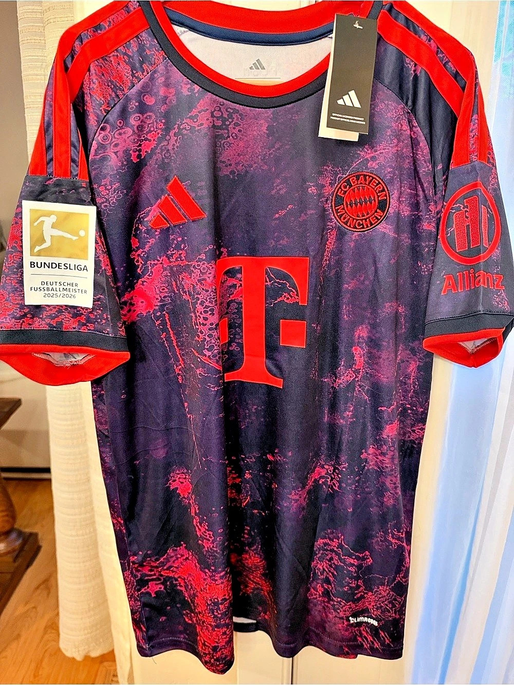 Bayern Munich 2026/27 Third Jersey - Harry Kane #9 Fits XL slim fit 22’by30’